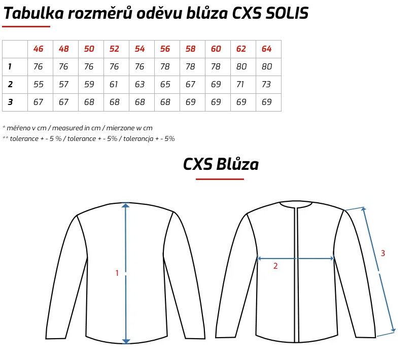 solis blůza
